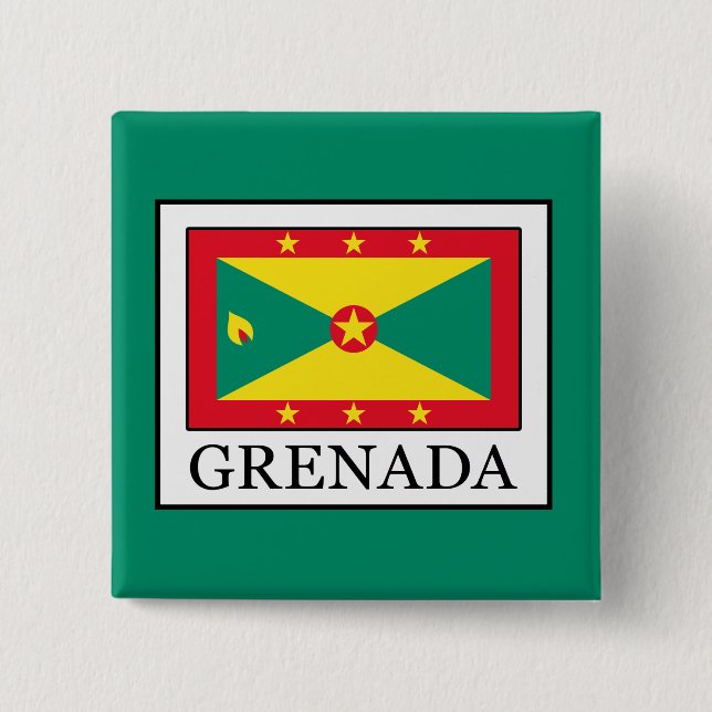 Grenada Pinback Button (Front)