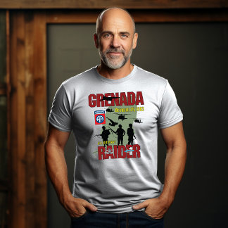 Grenada Raider 82nd ABN light t-shirt