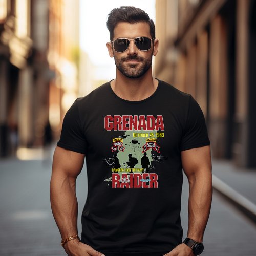 Grenada Raider Ranger dark t_shirt
