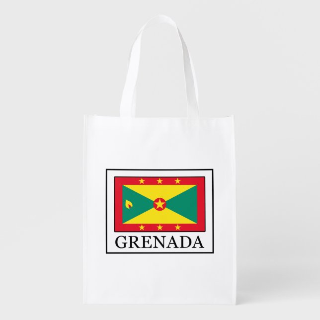 Grenada Reusable Grocery Bag (Front)