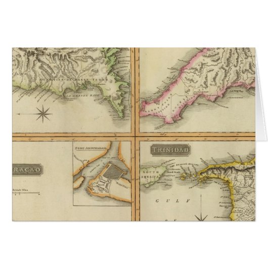 Grenada, Tobago, Trinidad, Curacao (Front Horizontal)