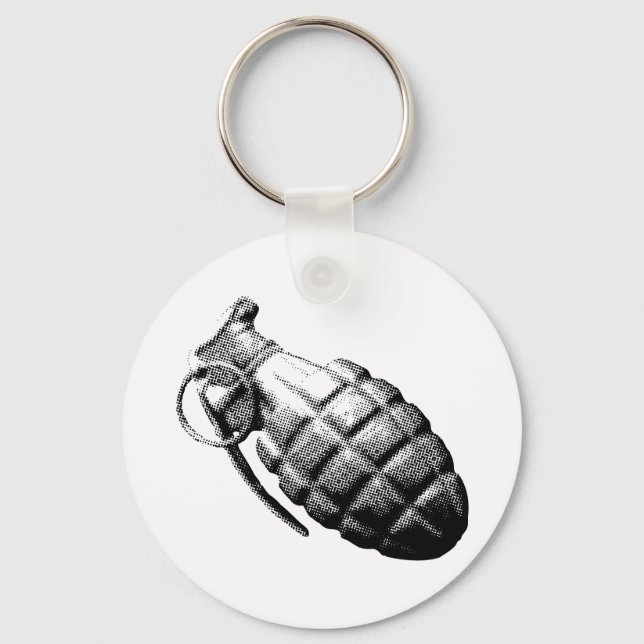 Grenade Keychain (Front)