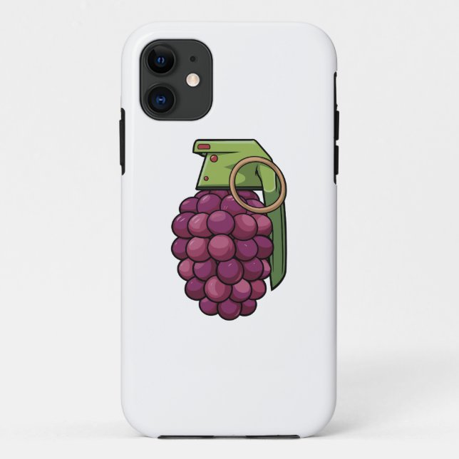 Grenade made of grapes Case-Mate iPhone case (Back)