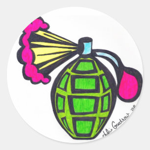 Grenade Perfume stickers