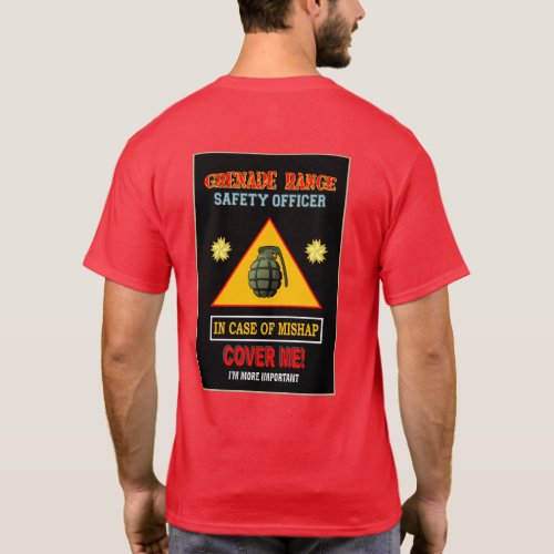 GRENADE RANGE SAFETY OFFICER T_Shirt