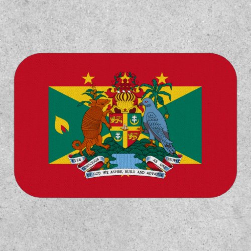 Grenadian Flag  Coat of Arms Flag of Grenada Patch