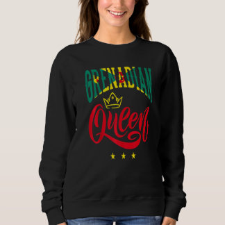 Grenadian Queen Grenada Grenadians   Sweatshirt