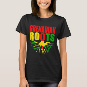 Grenadian Roots Grenada Pride Flag T-Shirt