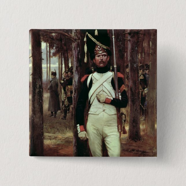 Grenadier Guard Pinback Button (Front)