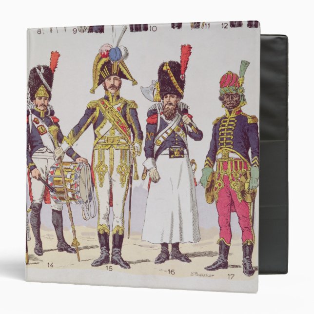 Grenadier Guards of the First Empire 3 Ring Binder (Front/Inside)