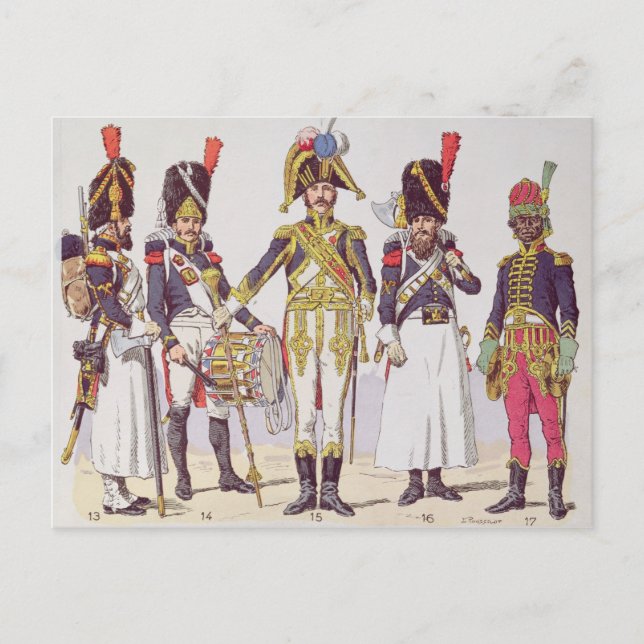 Grenadier Guards of the First Empire Postcard (Front)