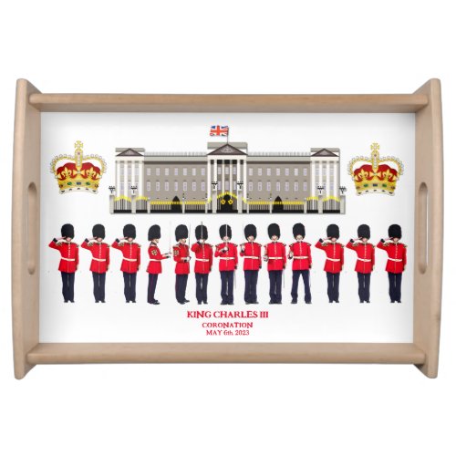 Grenadier Guards on Parade Coronation  Serving Tra Serving Tray