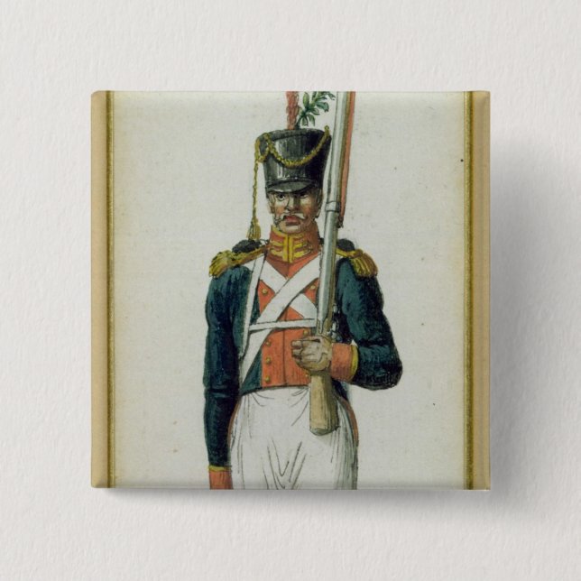 Grenadier of the Guard of Alexander I Button (Front)