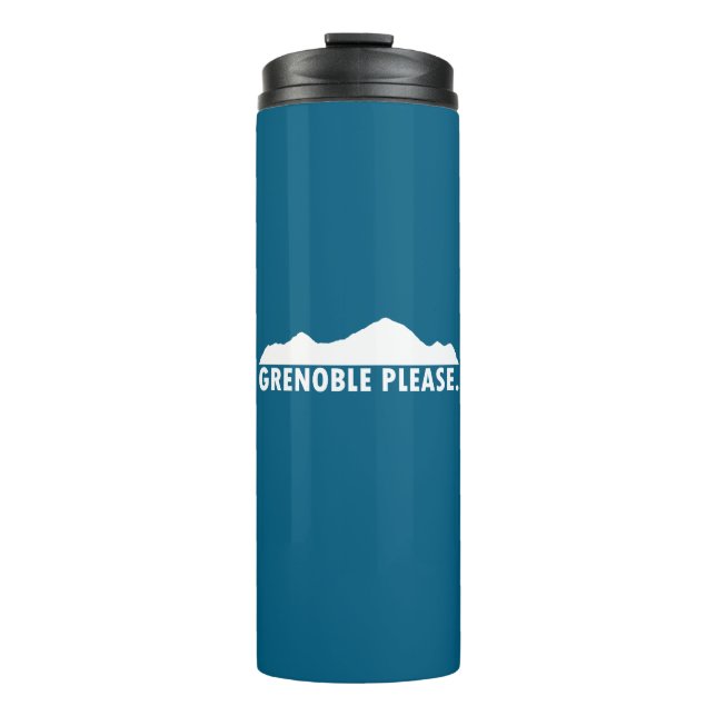 Grenoble France Please Thermal Tumbler (Front)