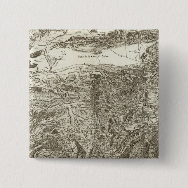 Grenoble Pinback Button (Front)