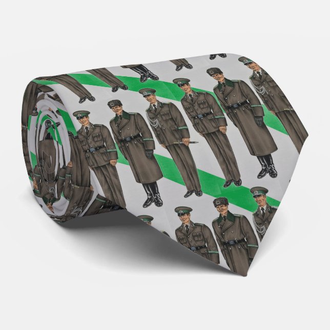Grenztruppen der DDR Neck Tie (Rolled)