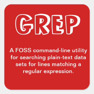 GREP Sticker