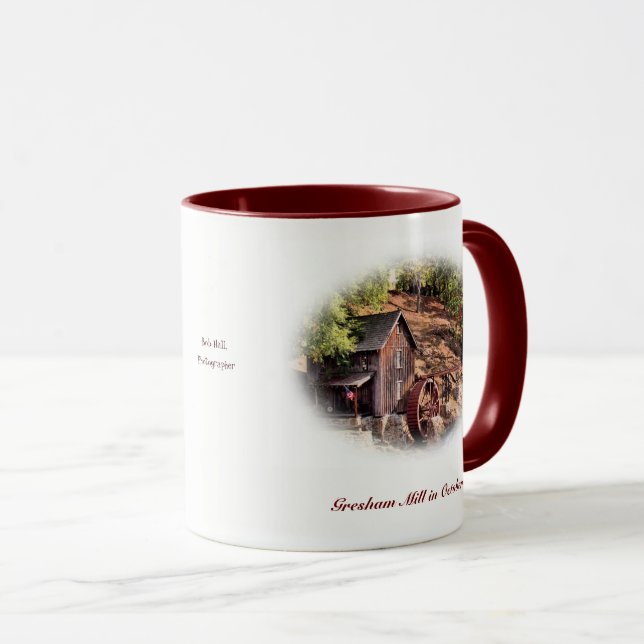 Gresham Mill in October Coffee Mug (Front Right)