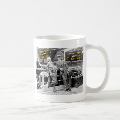 Greta Garbo and Mauritz Stiller 1925 Peasants Coffee Mug