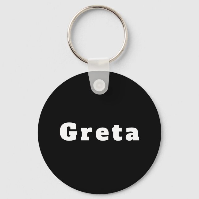 Greta Keychain (Front)