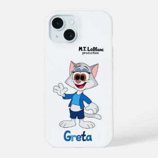 Greta Kitty iPhone Case