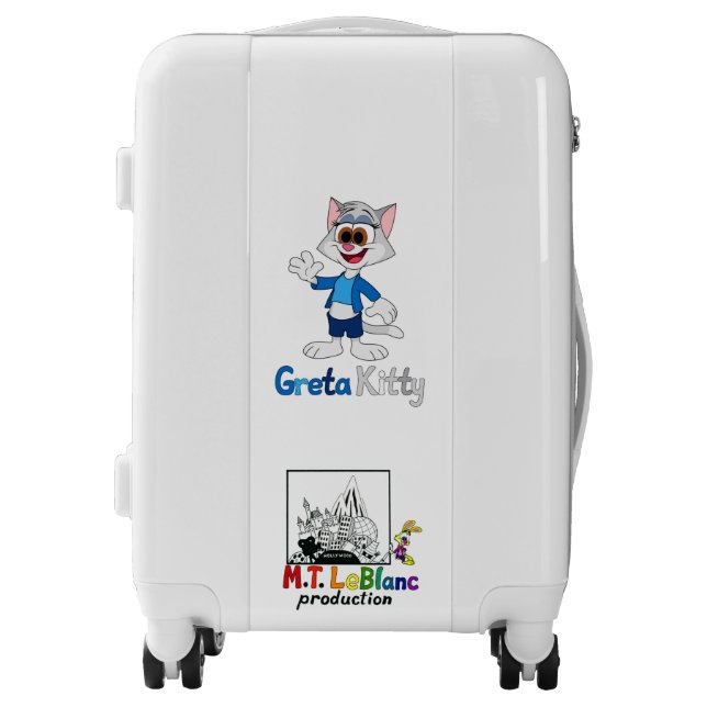 Greta Kitty Suitcase (Front)