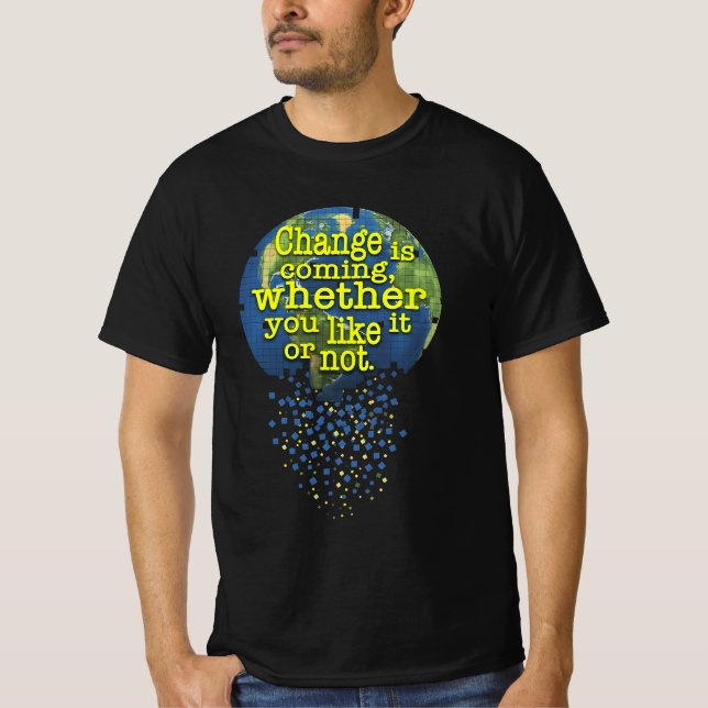 Greta Thunberg Quotes T-Shirt (Front)