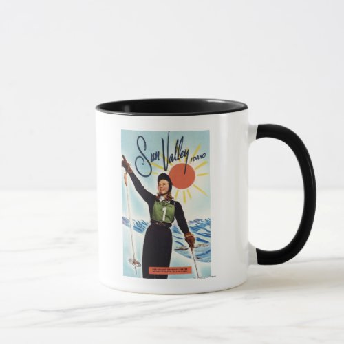 Gretchen Fraser Advertisement Poster Mug