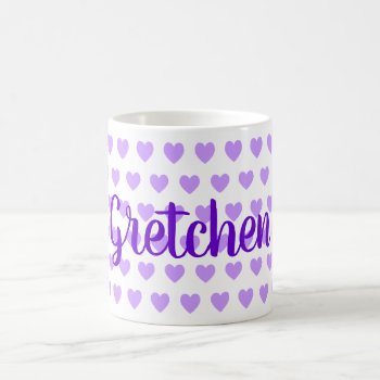Gretchen In Purple Coffee Mug by purplestuff at Zazzle