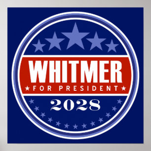 Gretchen Whitmer for President 2028 Poster