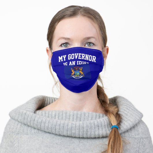 Gretchen Whitmer is an idiot face mask (Worn)