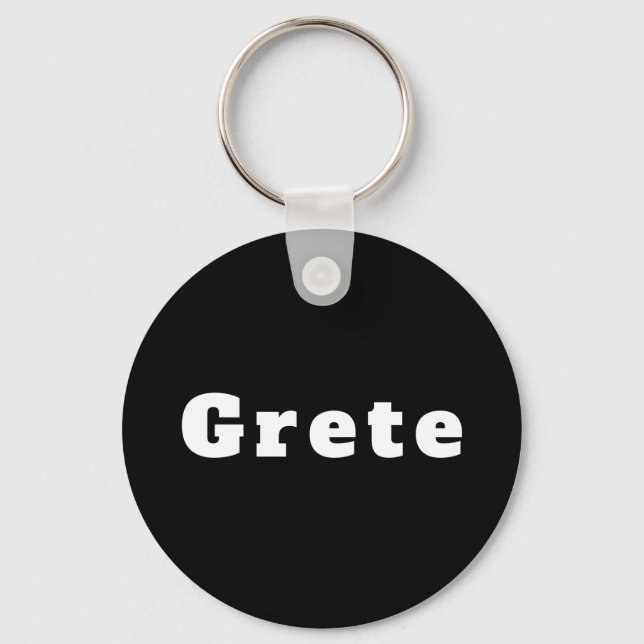 Grete Keychain (Front)