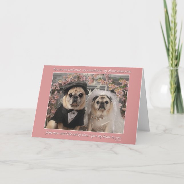 Gretta and Oliver get married Card (Front)