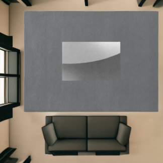 Grey 12' * 9' Indoor Area Rug