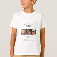 Grey 3  Photo Message We Love you Mom Names