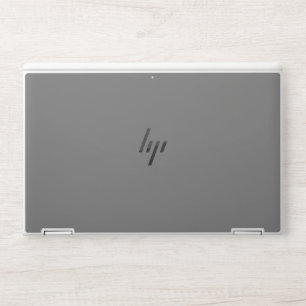 Grey #767676, Gunsmoke HP Laptop Skin