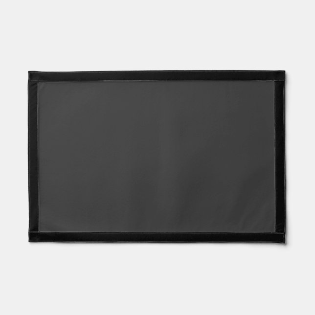 Grey #767676, Gunsmoke Pennant (Front)