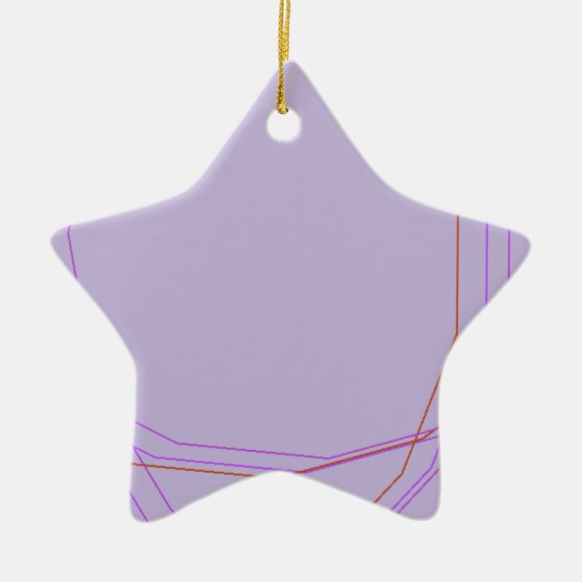 grey 8297 abstract art ceramic ornament (Front)