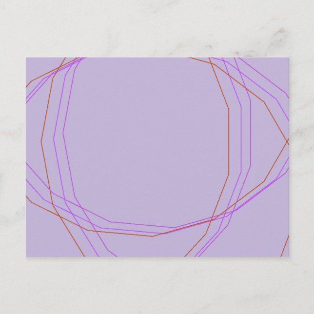 grey 8297 abstract art postcard (Front)