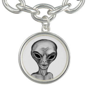 Grey Alien Bracelet