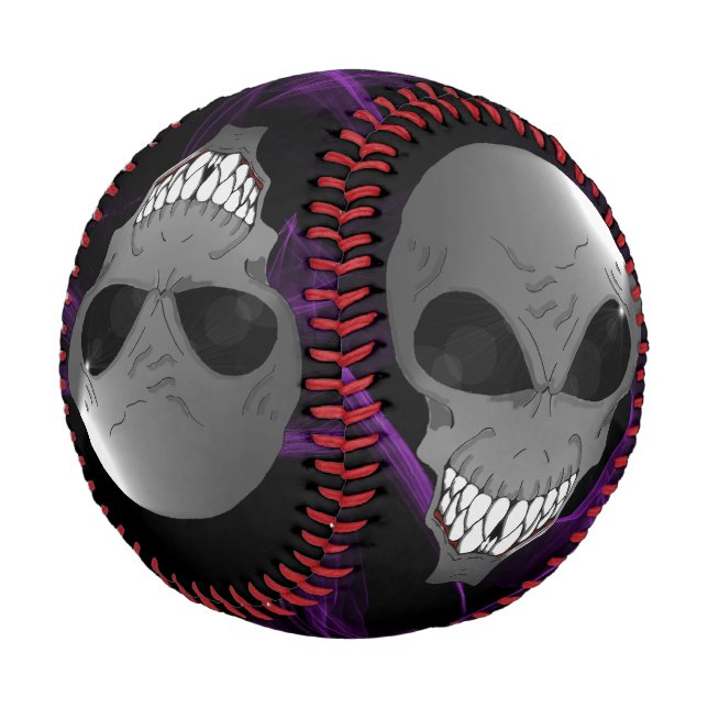Grey alien Custom Baseball (Angled)
