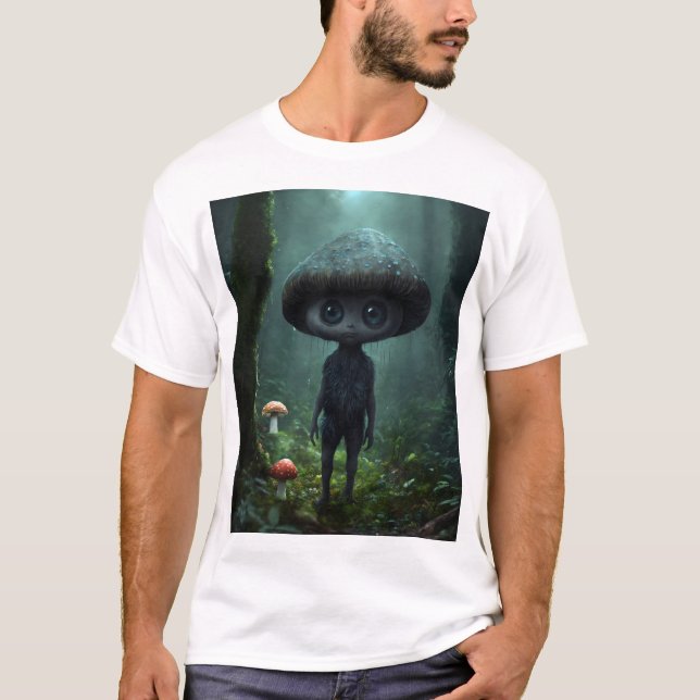 Grey Alien Encounter T-Shirt (Front)