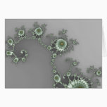 Grey Alien - Fractal Card
