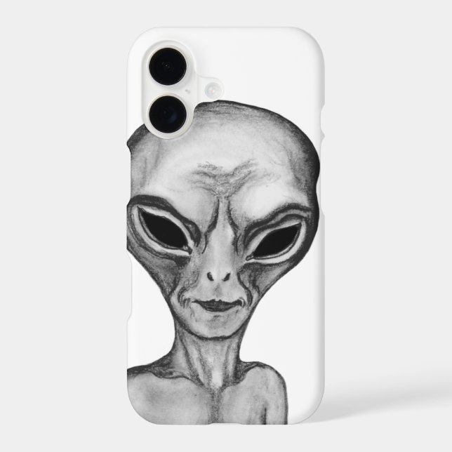 Grey Alien , I want to believe Case-Mate iPhone Case (Back)
