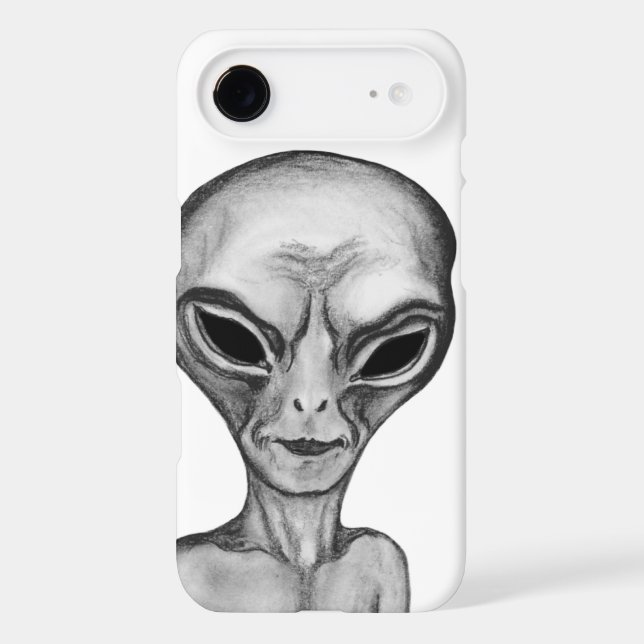 Grey Alien , I want to believe Case-Mate iPhone Case (Back)
