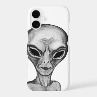 Grey Alien , I want to believe iPhone 17 Case