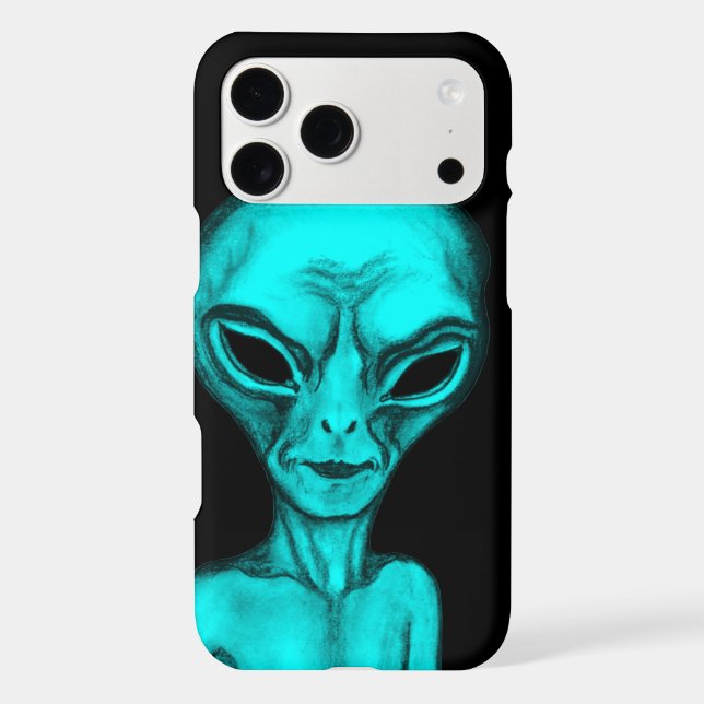 Grey Alien , I want to believe iPhone Case (Back)