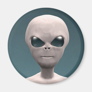 Grey Alien Magnet