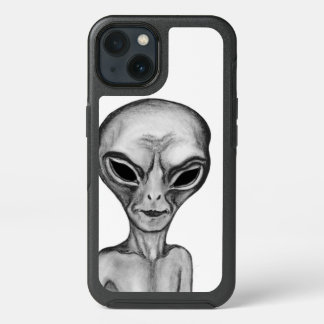 Grey Alien iPhone 13 Case