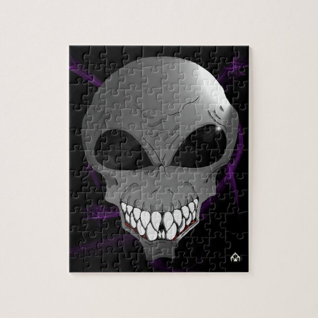 Grey alien Puzzle (Vertical)